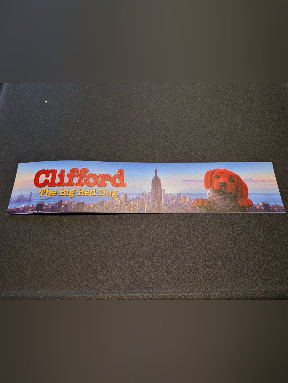 Clifford The Big Red Dog Movie Mylar